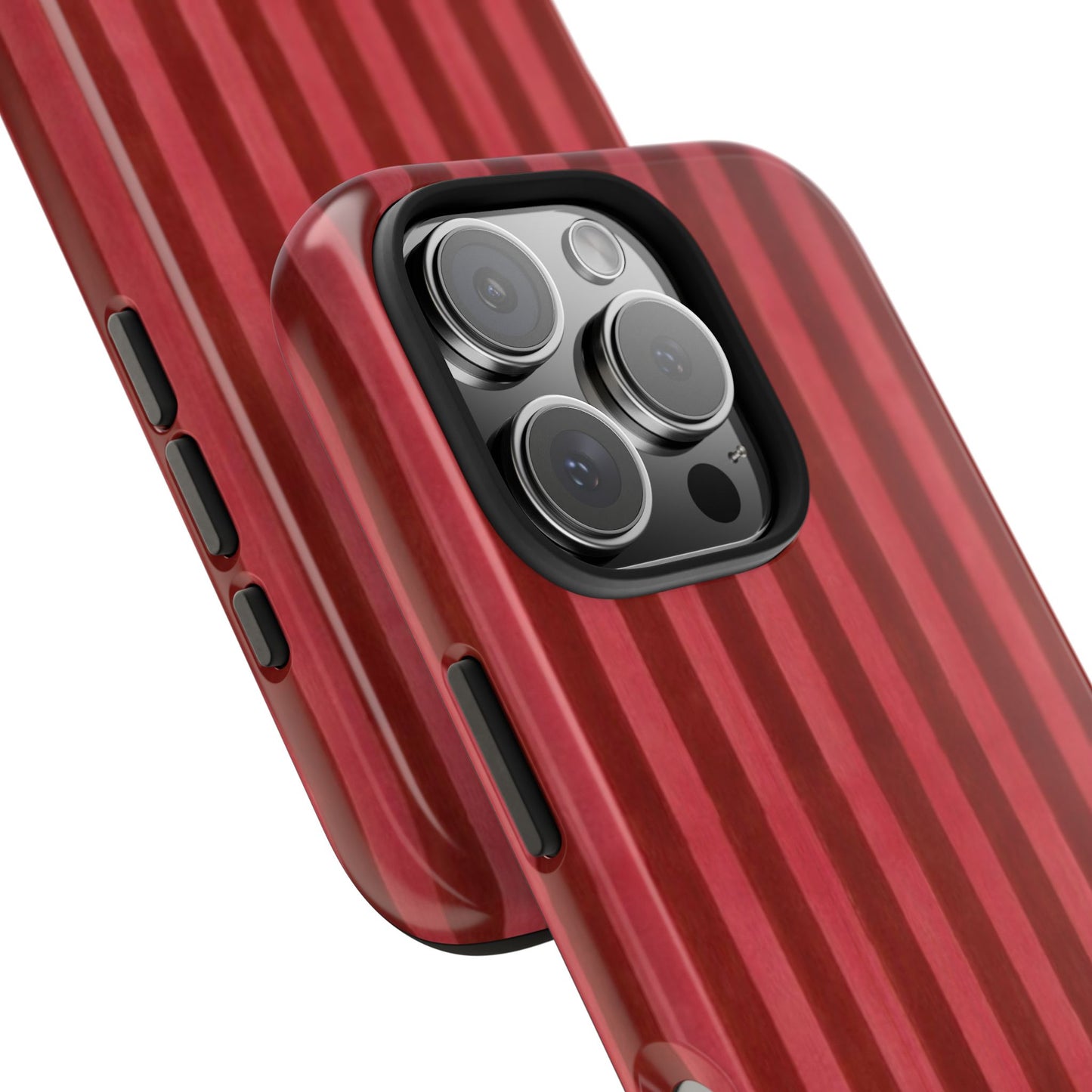 Red Pin Stripe Phone Case
