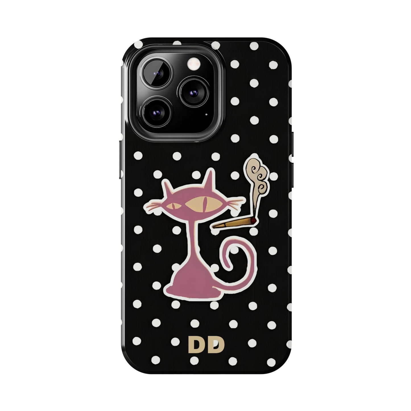 Black Le Cat Phone Case