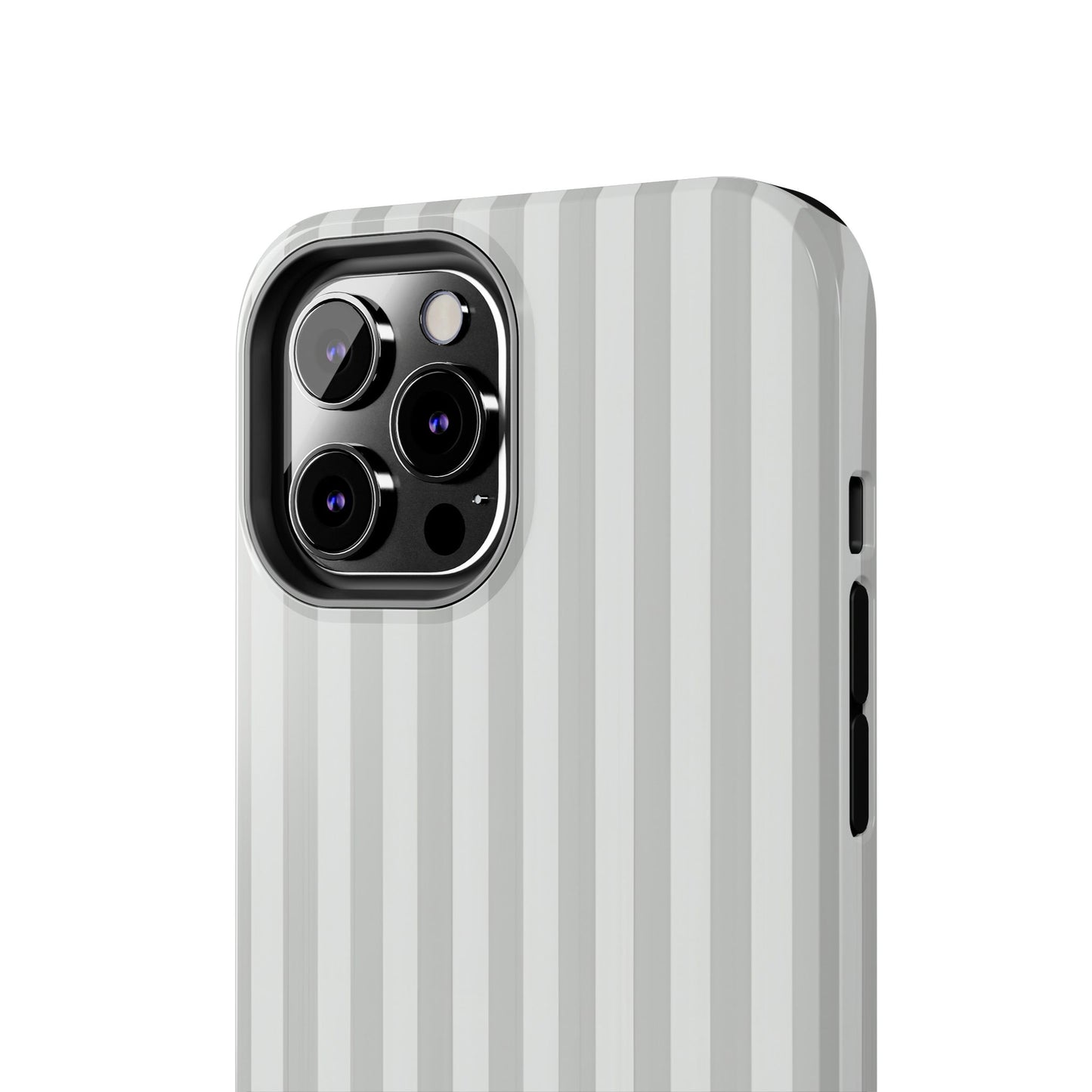 White Pin Stripe Phone Case