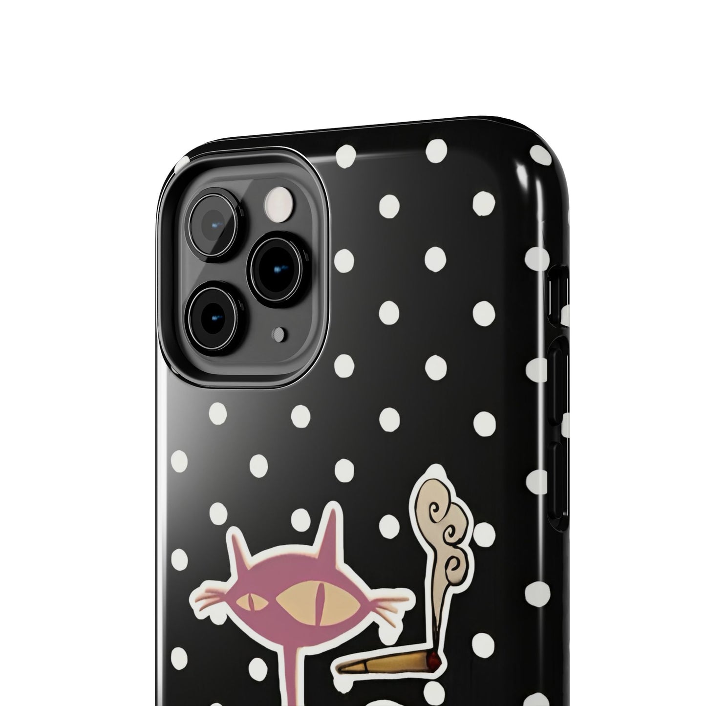Black Le Cat Phone Case