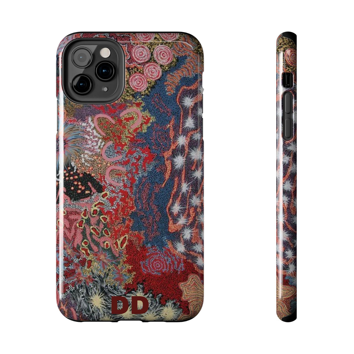 Mosaic Patchwork Phone Case for iPhone 11 Pro Max — Multicolour Geometric — MagSafe Compatible | Digital Divas