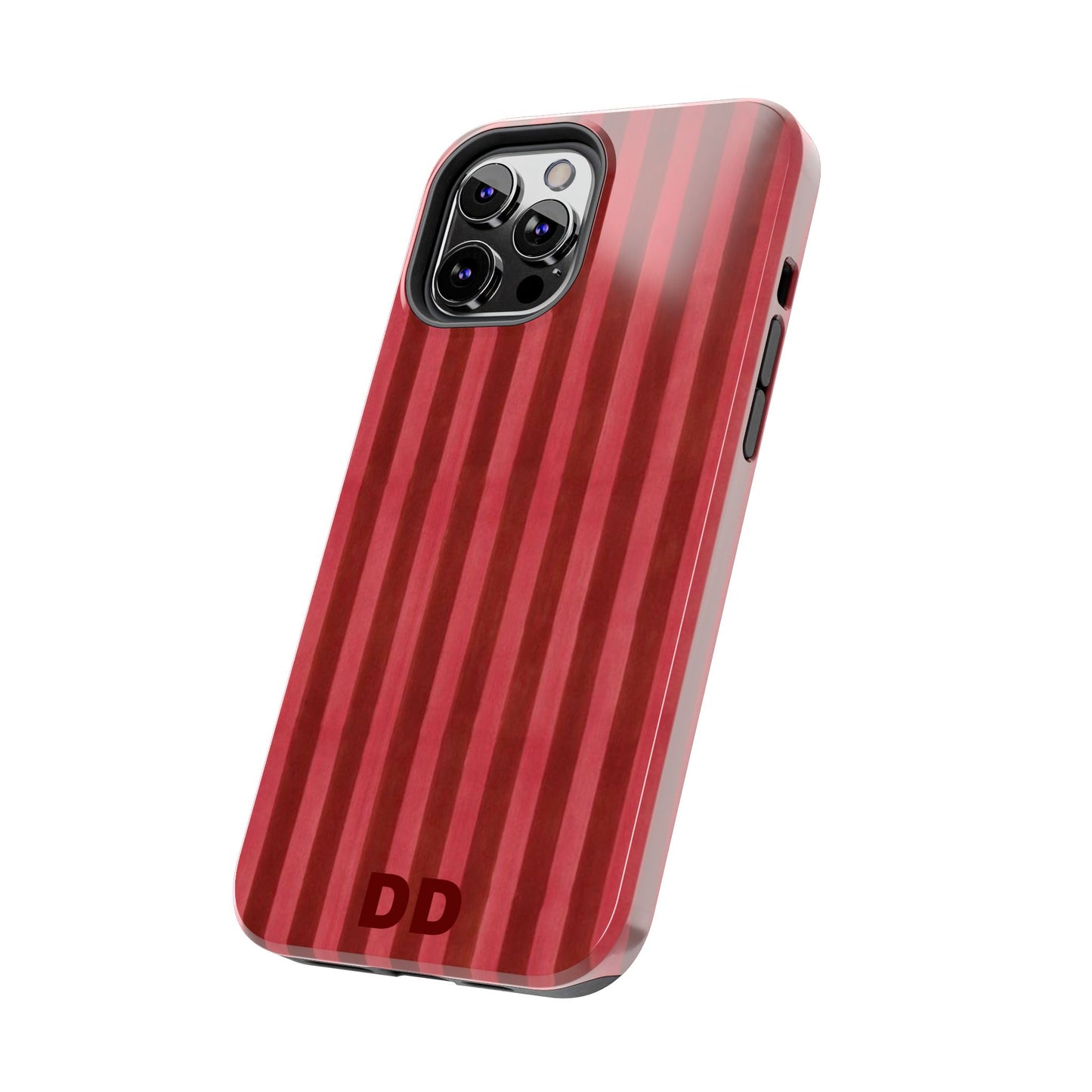 Red Pin Stripe Phone Case