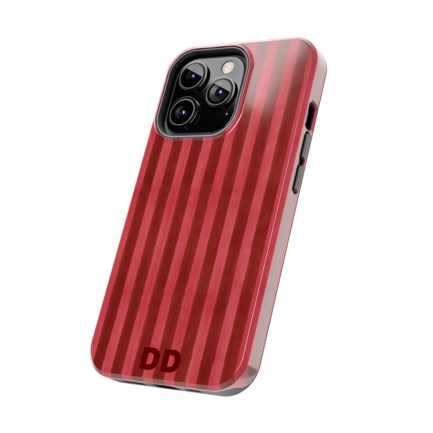 Red Pin Stripe Phone Case