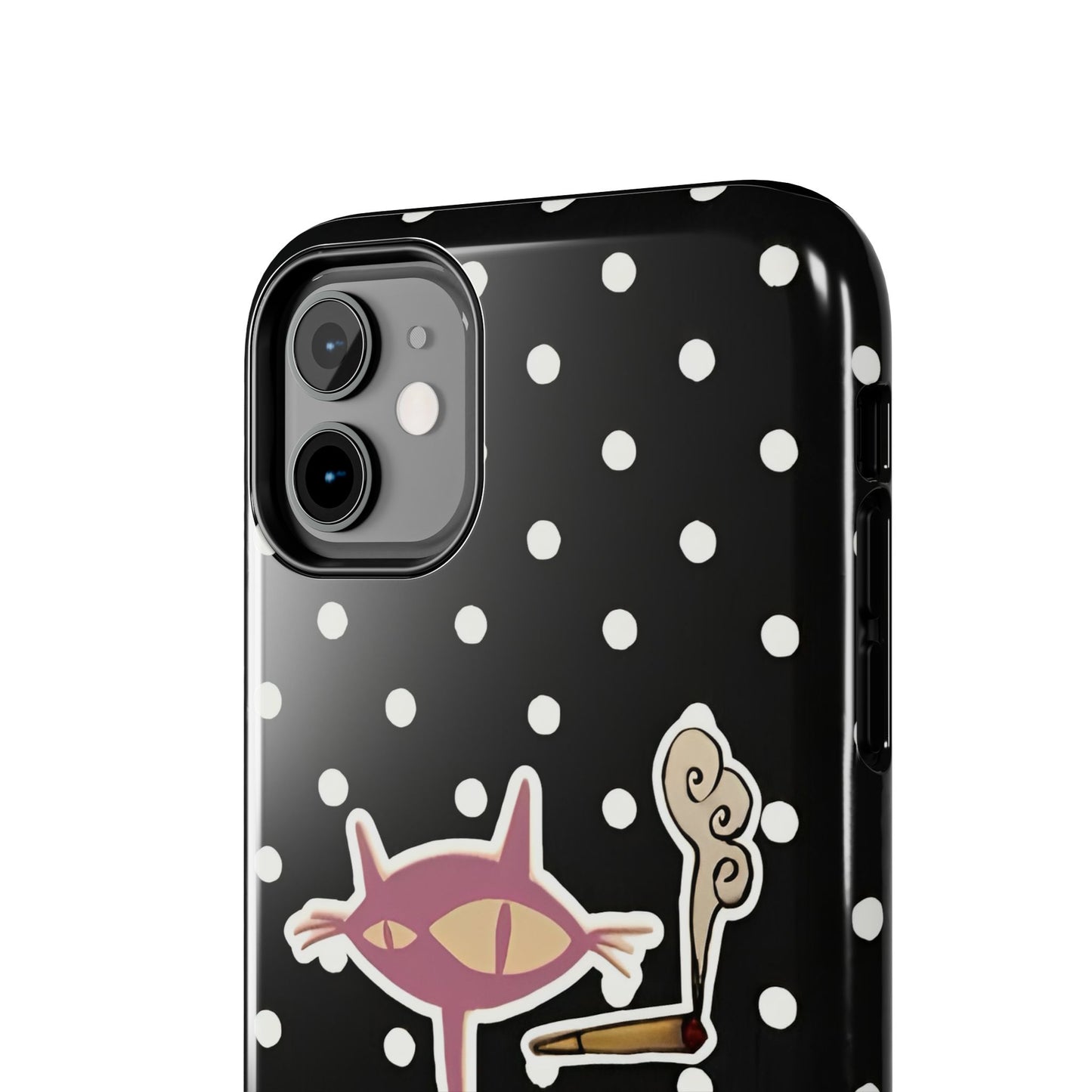 Black Le Cat Phone Case