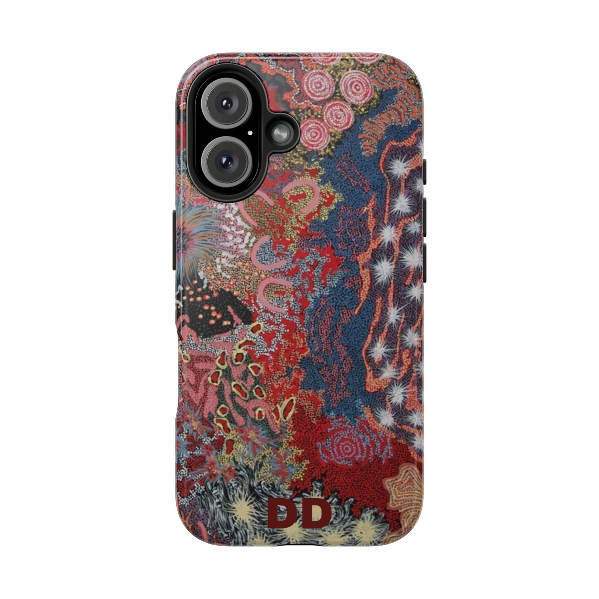 Mosaic Patchwork Phone Case for iPhone 16 — Multicolour Geometric — MagSafe Compatible | Digital Divas