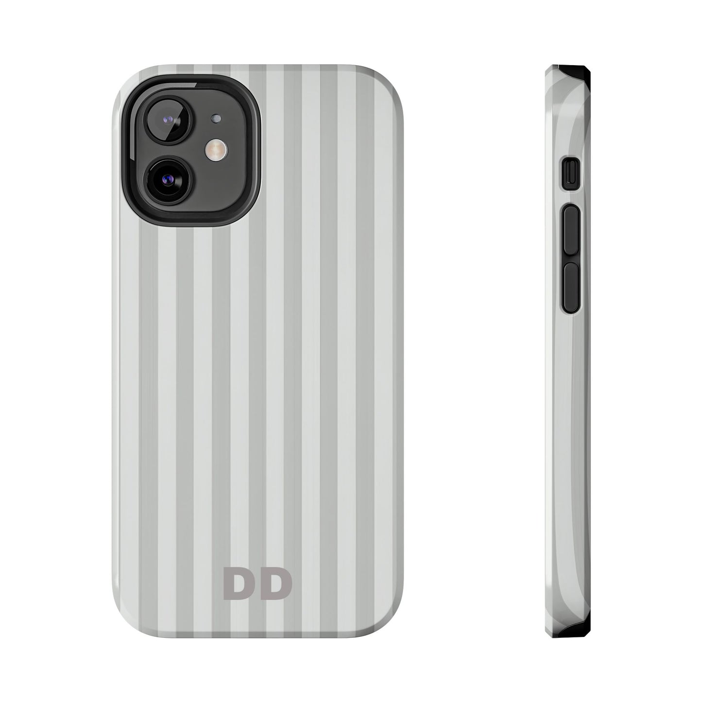 White Pin Stripe Phone Case
