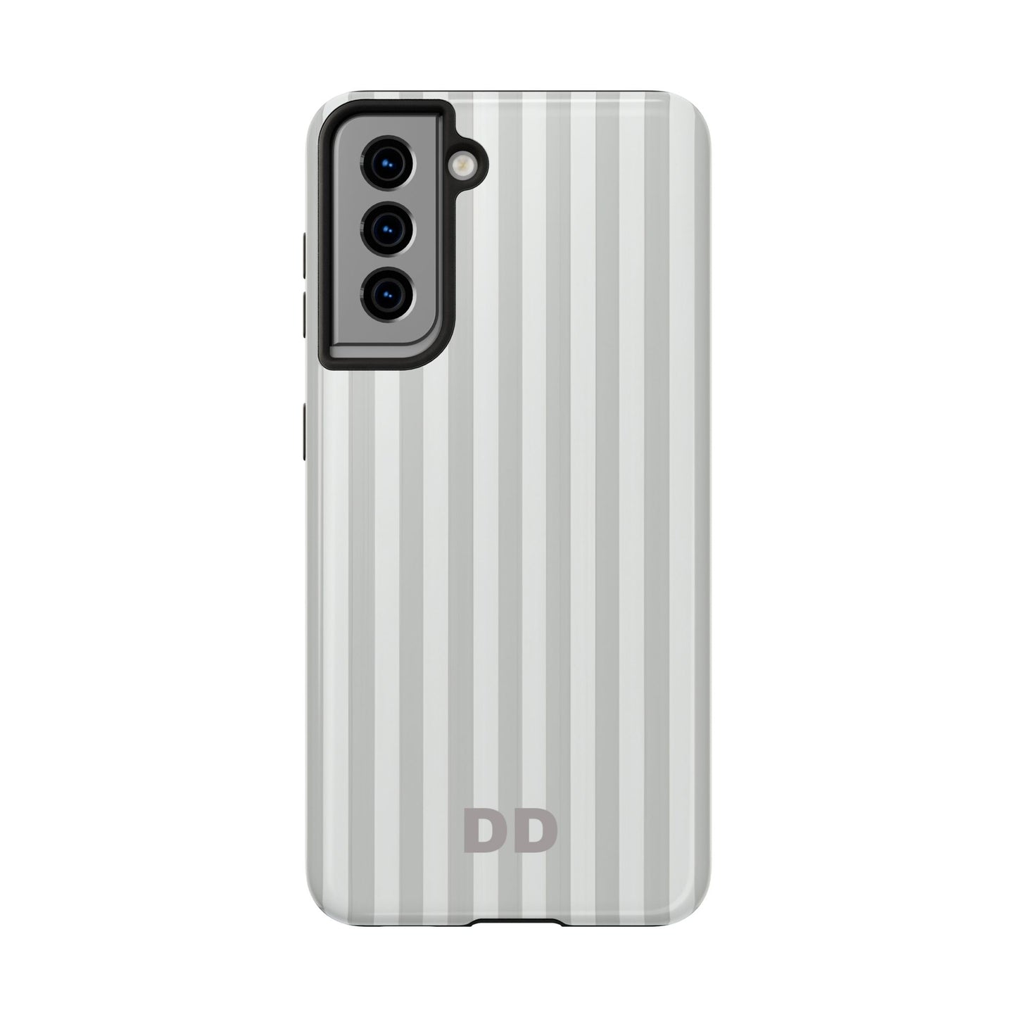 White Pin Stripe Phone Case