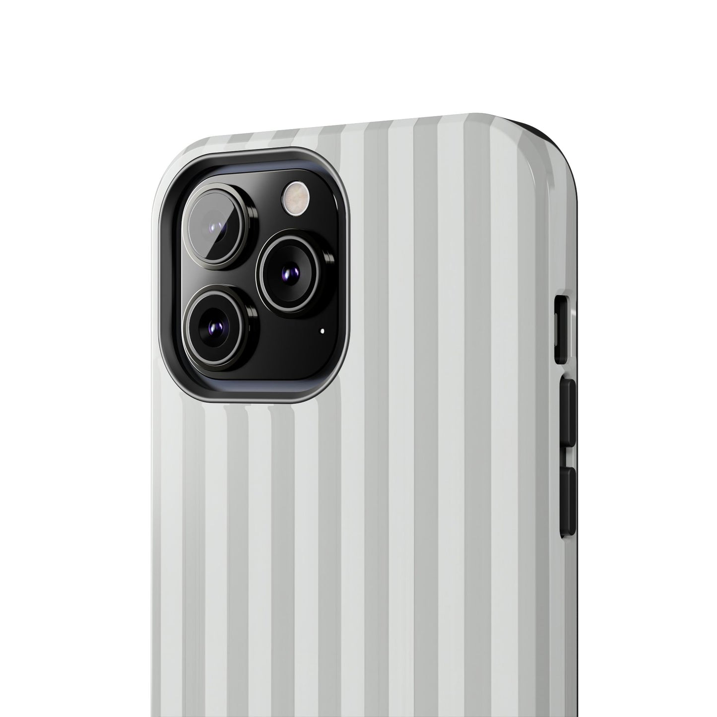 White Pin Stripe Phone Case
