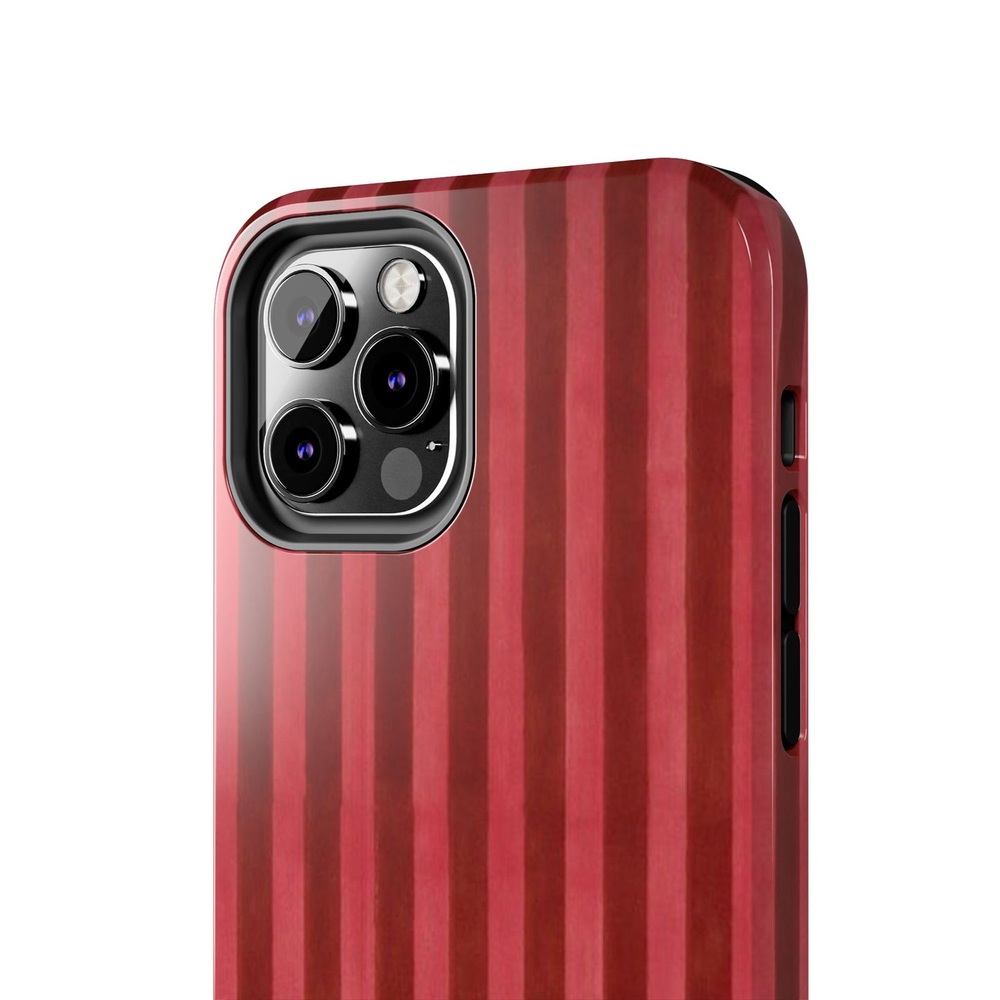 Red Pin Stripe Phone Case