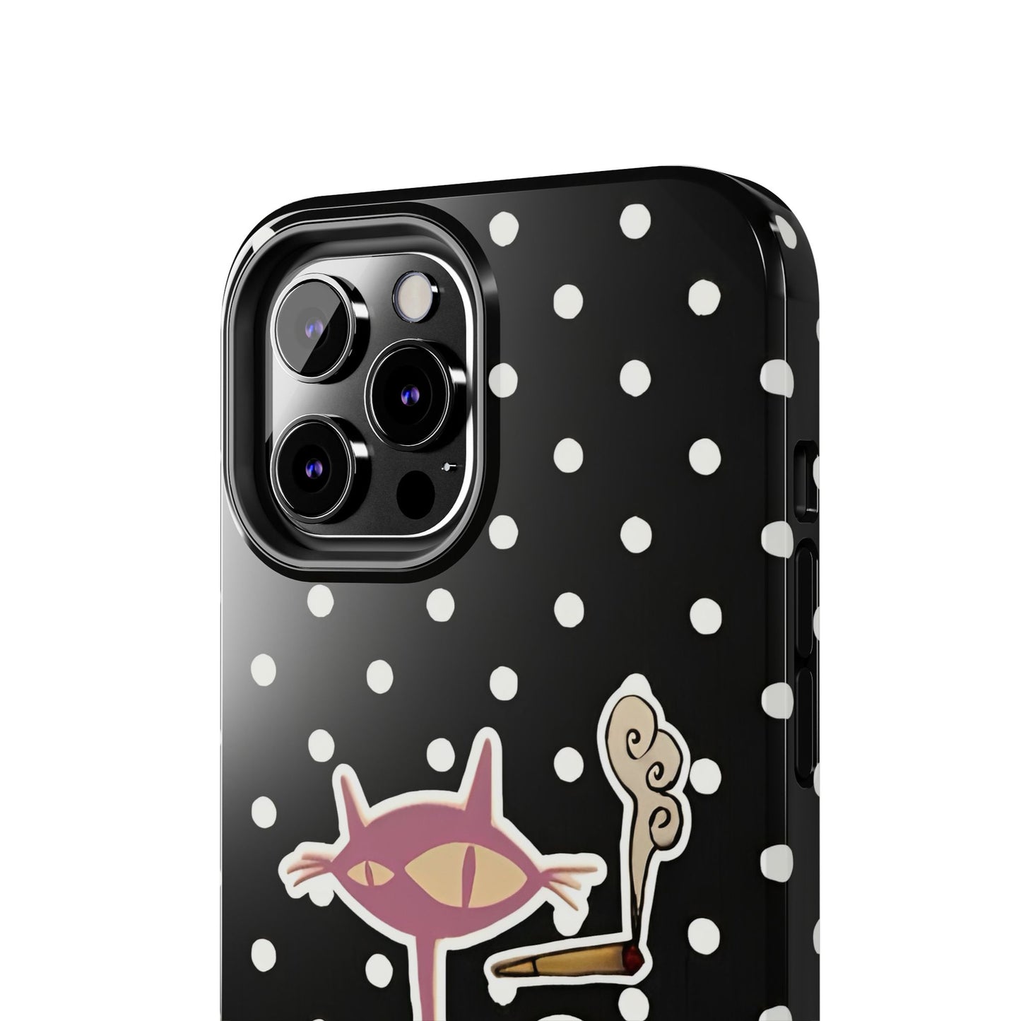 Black Le Cat Phone Case