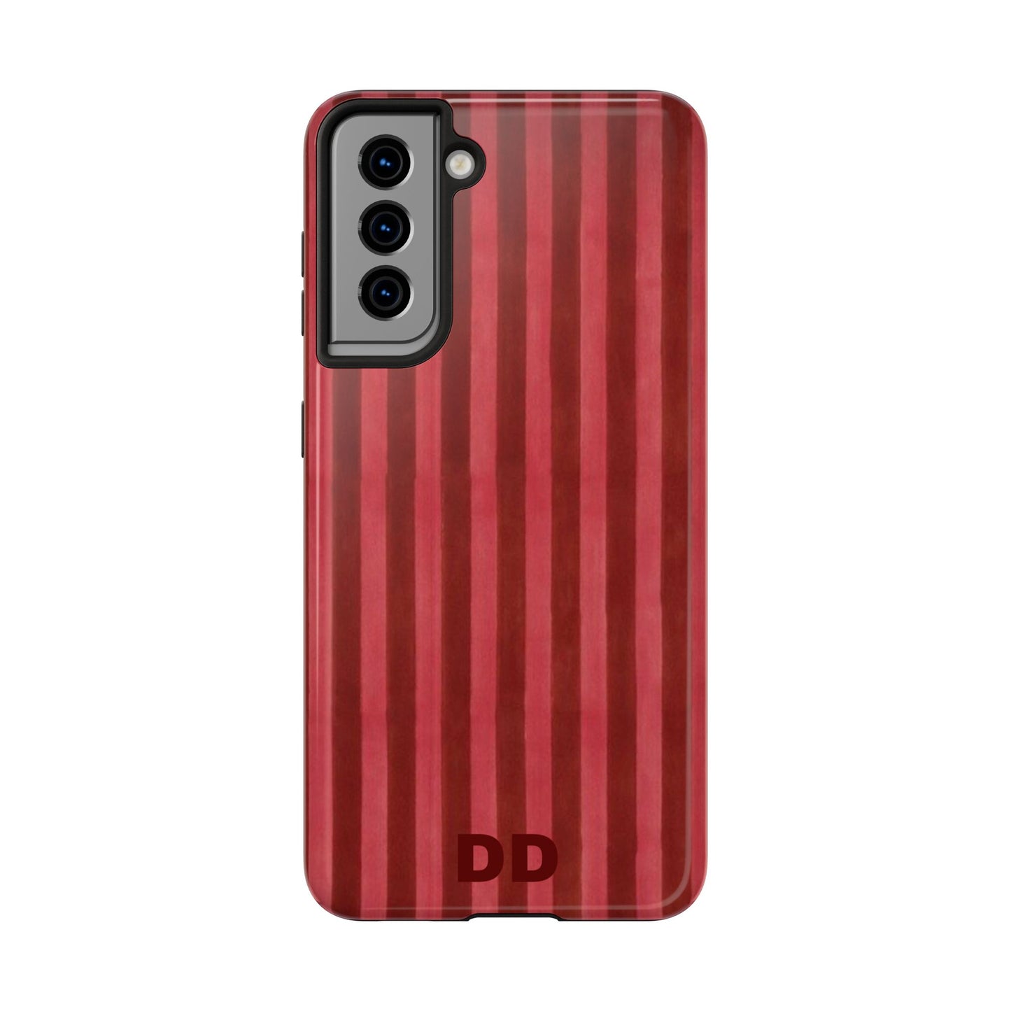 Red Pin Stripe Phone Case