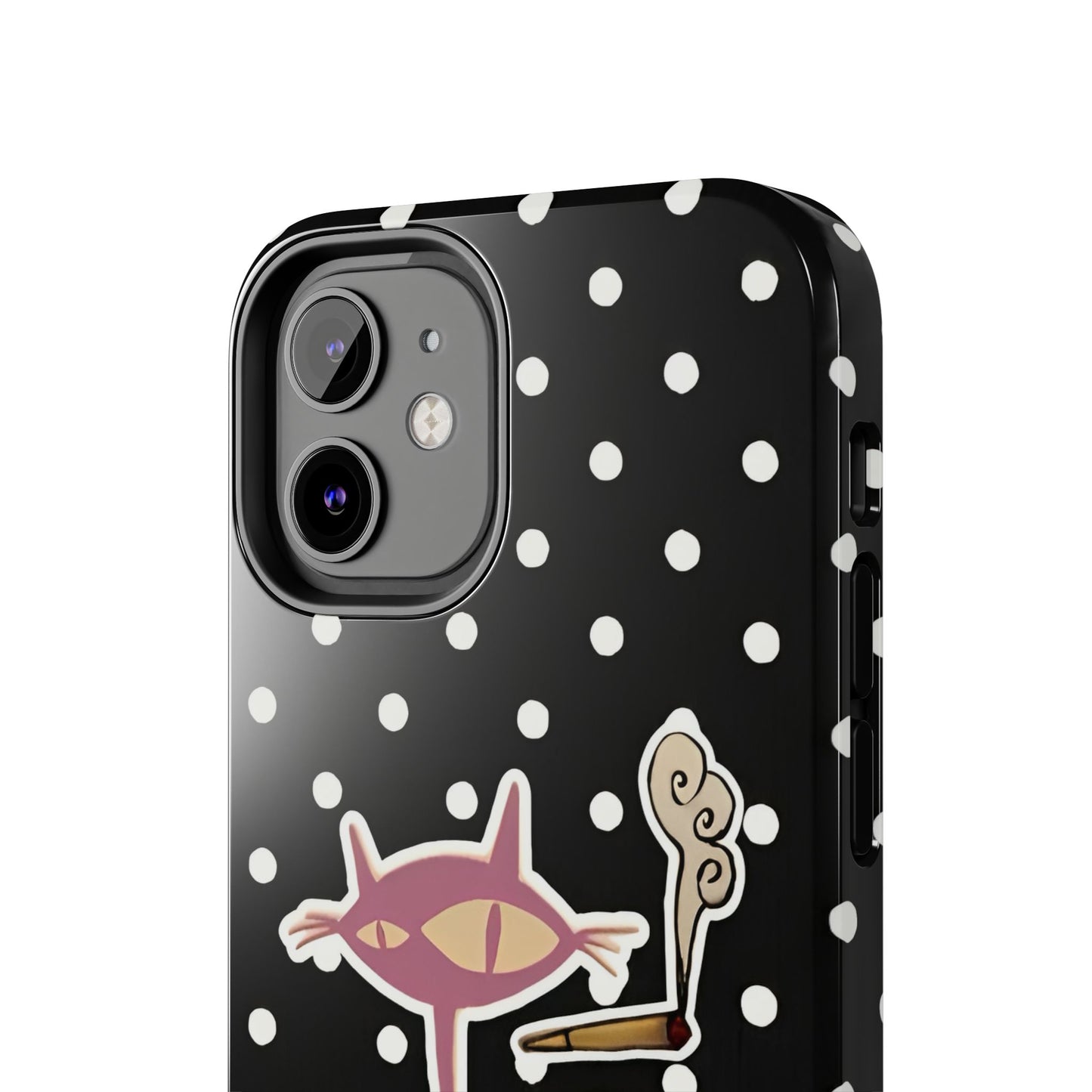 Black Le Cat Phone Case