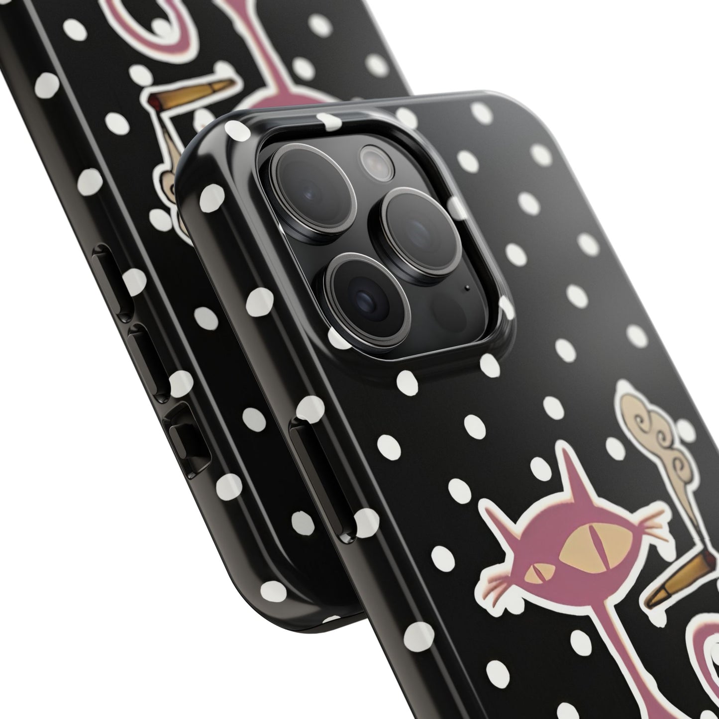 Black Le Cat Phone Case