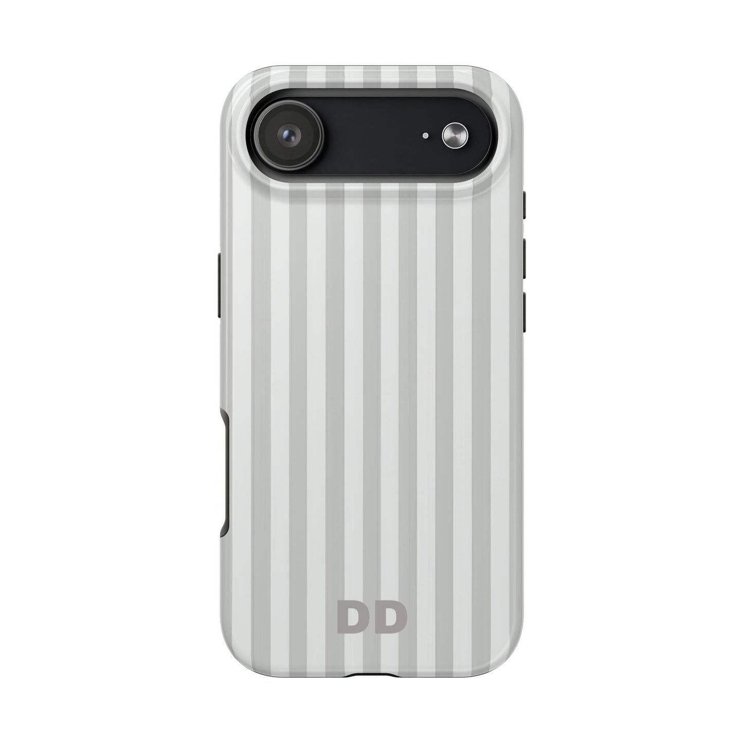 White Pin Stripe Phone Case