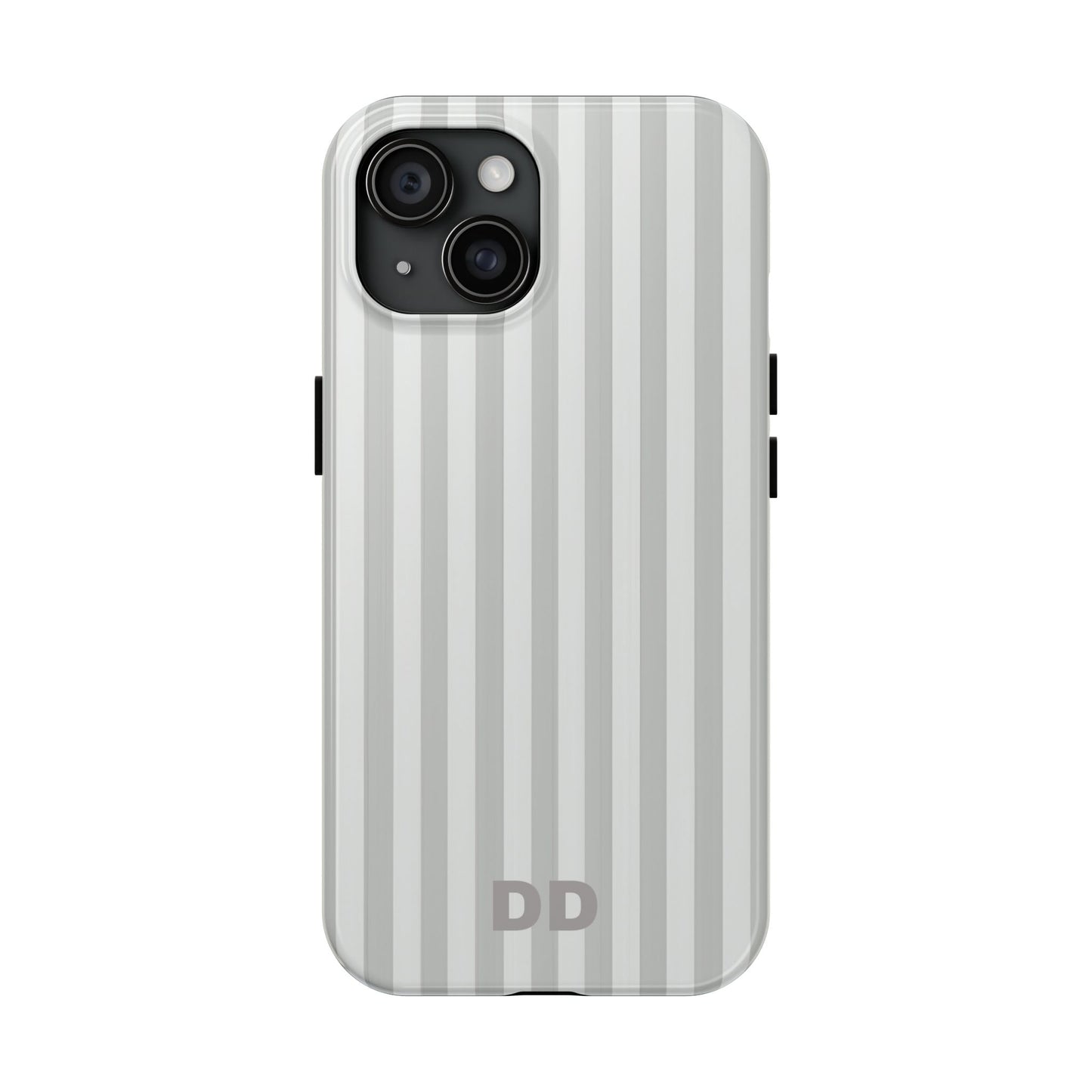 White Pin Stripe Phone Case