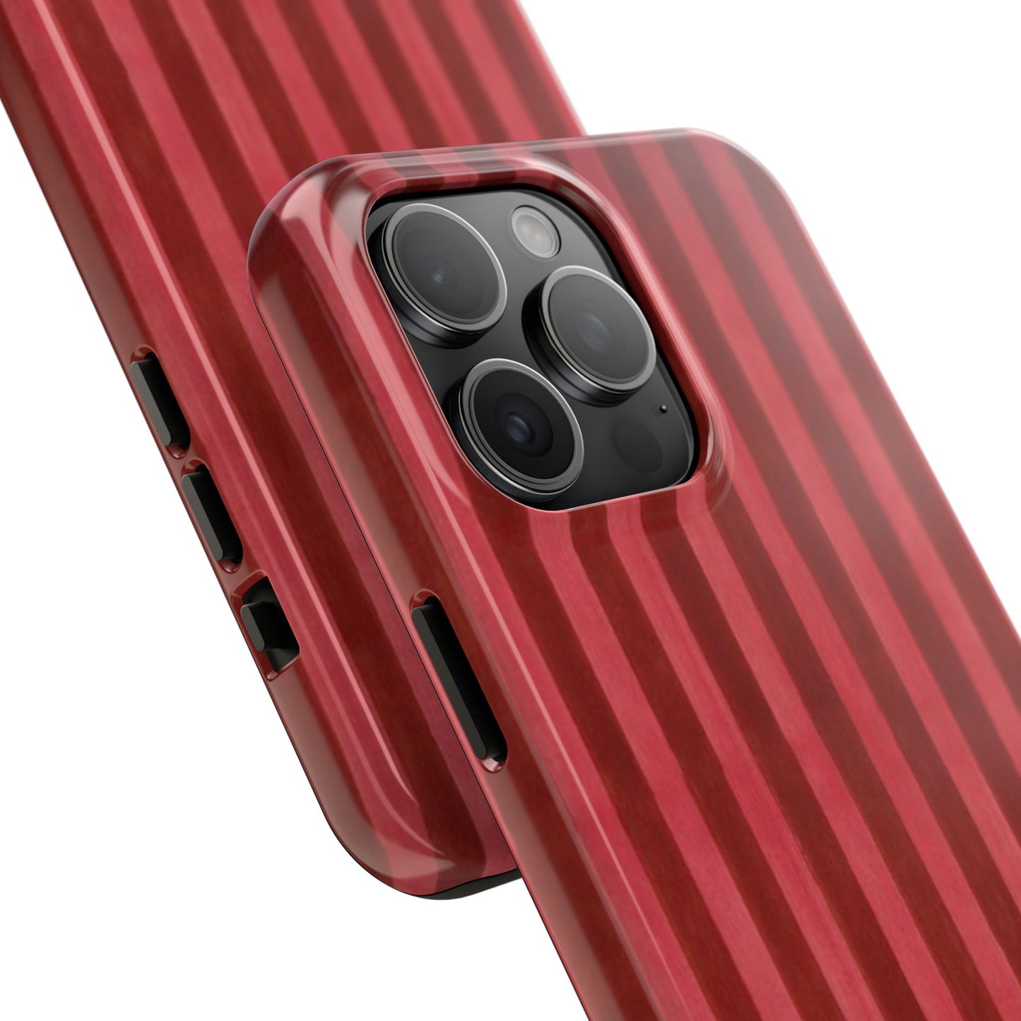 Red Pin Stripe Phone Case
