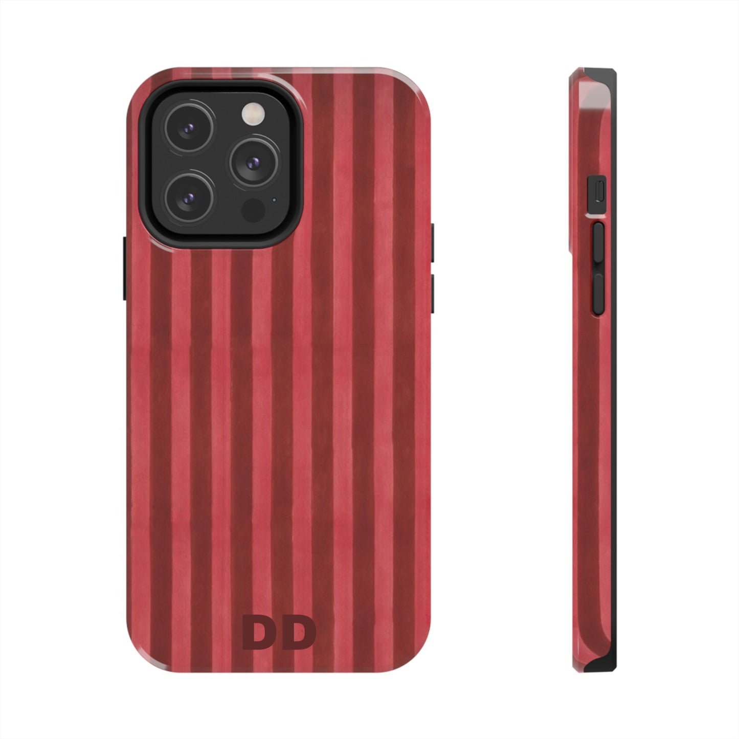 Red Pin Stripe Phone Case