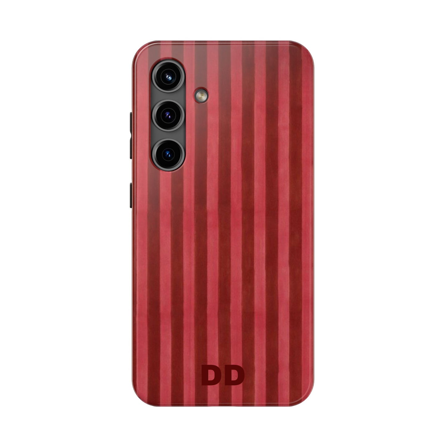 Red Pin Stripe Phone Case