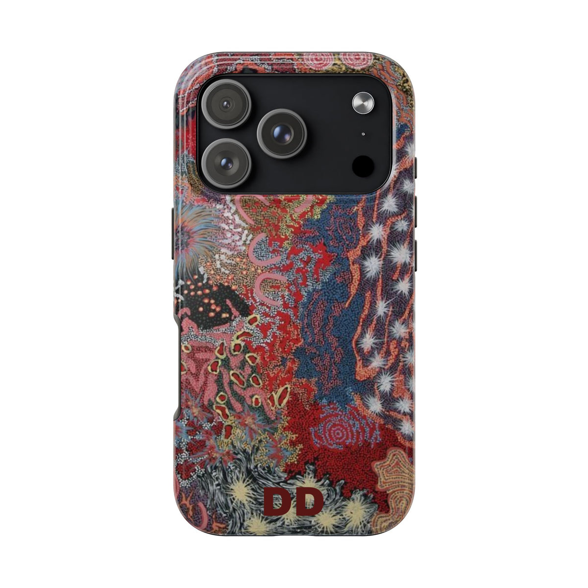 Mosaic Patchwork Phone Case for iPhone 18 Pro — Multicolour Geometric — MagSafe Compatible | Digital Divas