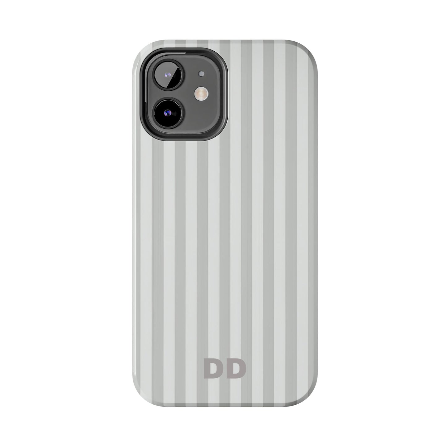 White Pin Stripe Phone Case