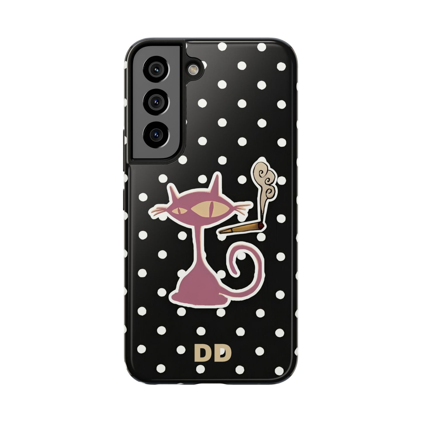 Black Le Cat Phone Case