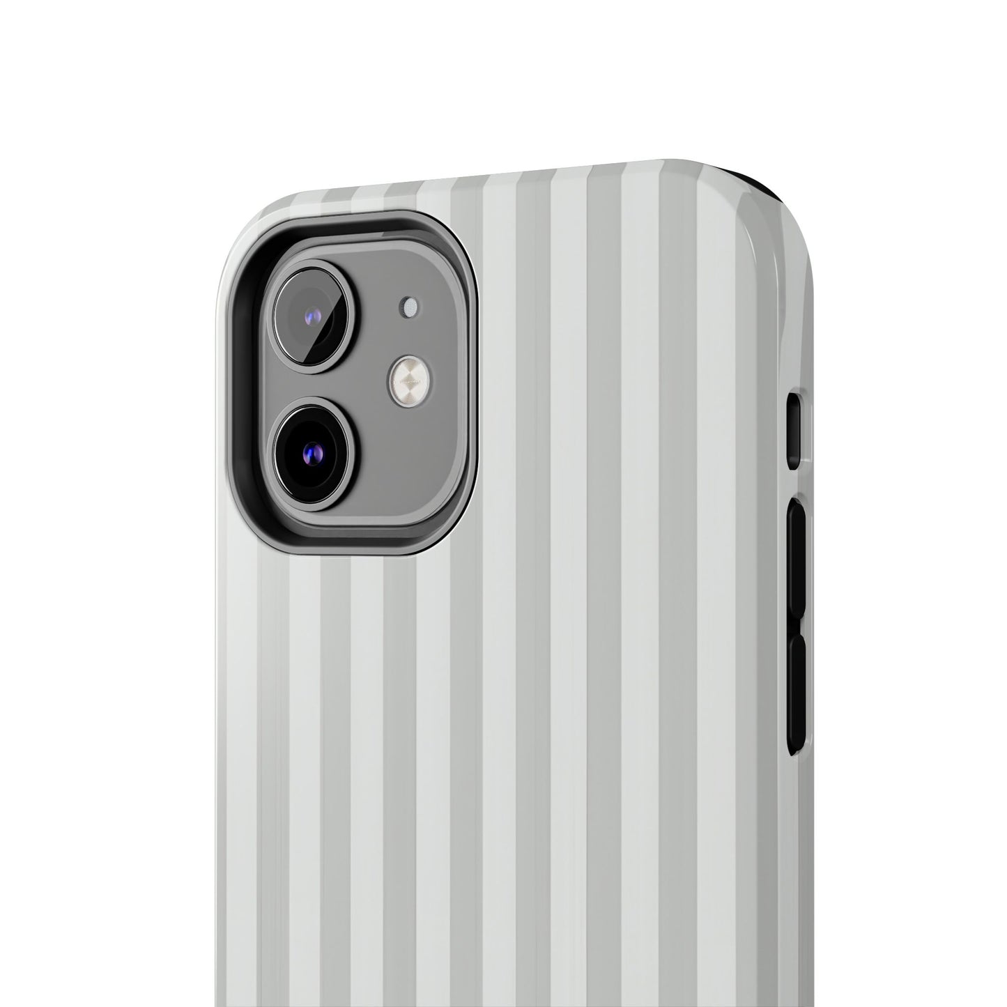 White Pin Stripe Phone Case