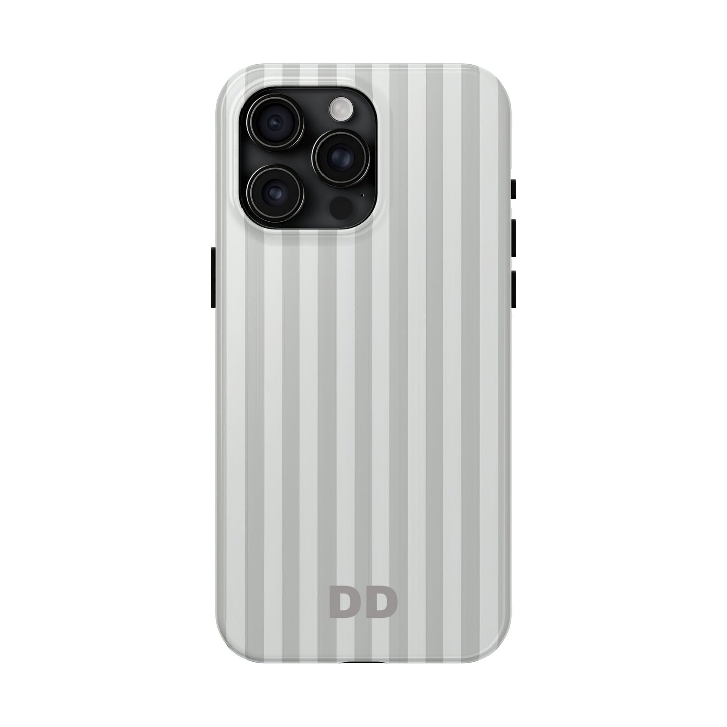 White Pin Stripe Phone Case