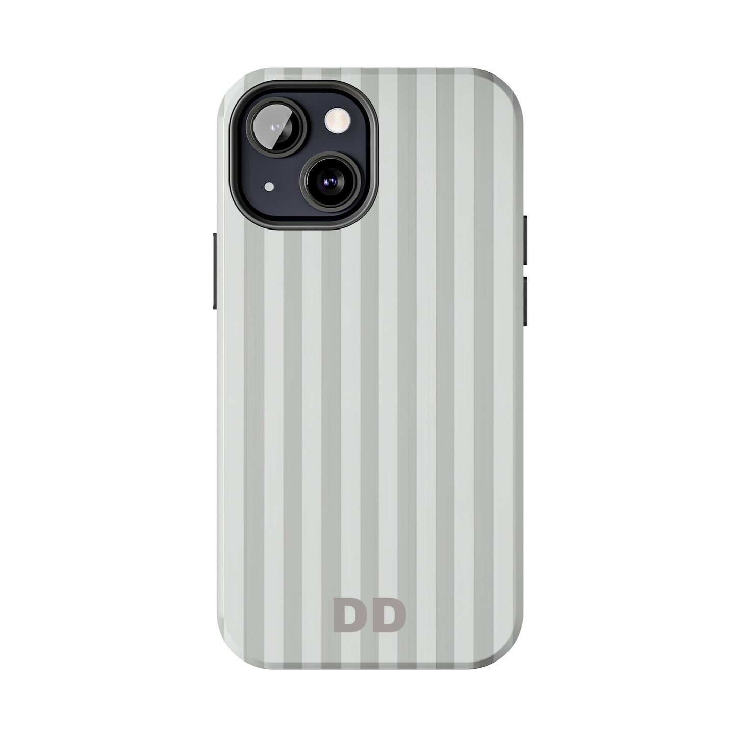 White Pin Stripe Phone Case