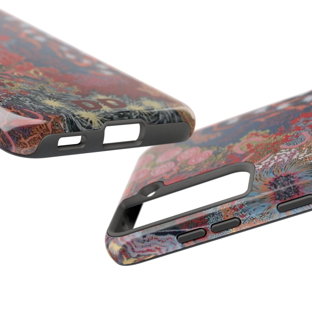 Mosaic Patchwork Phone Case — Multicolour Rainbow Geometric Mosaic Design, view 62 — MagSafe Compatible | Digital Divas