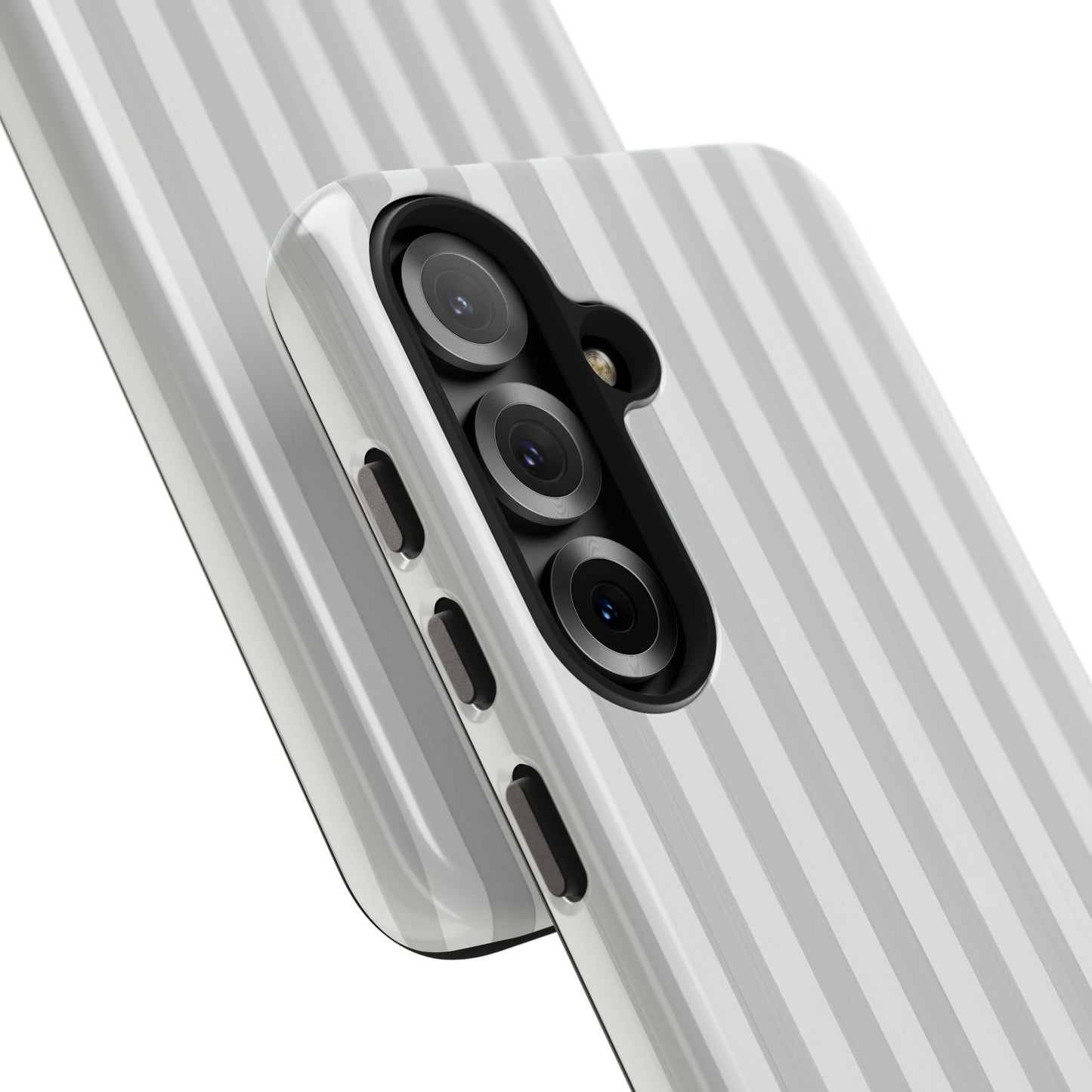 White Pin Stripe Phone Case