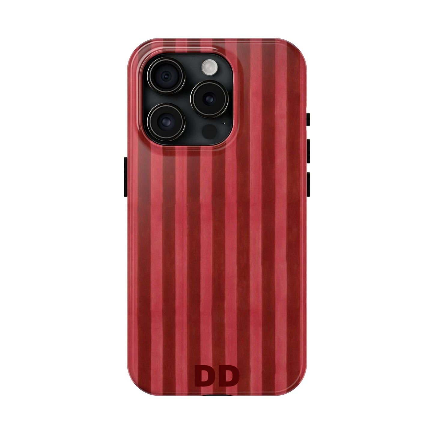 Red Pin Stripe Phone Case