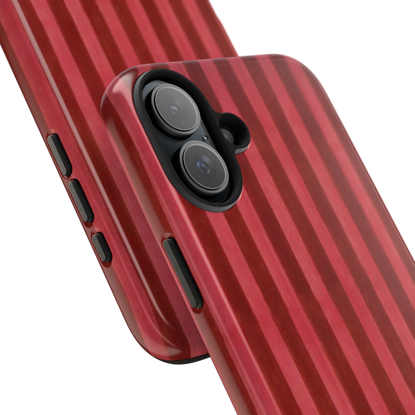 Red Pin Stripe Phone Case