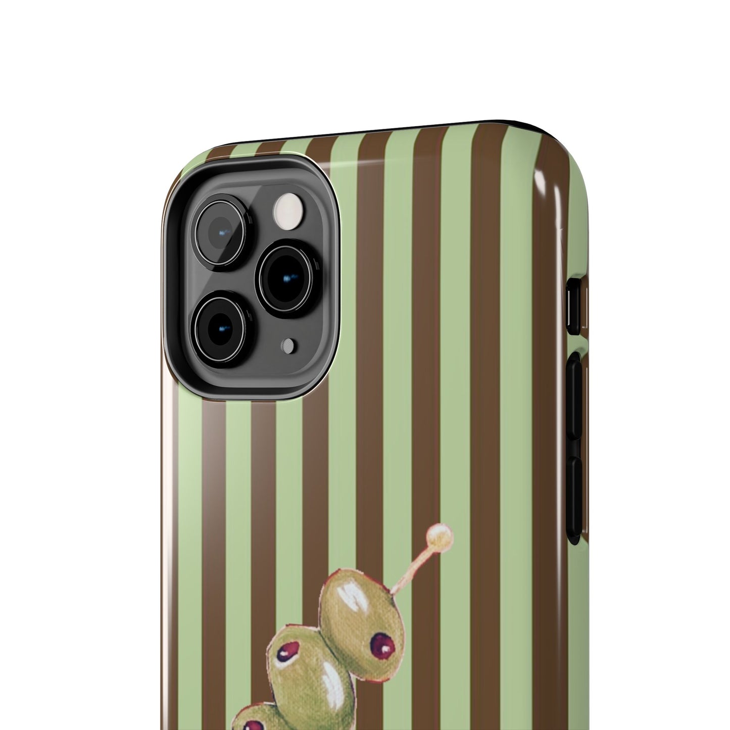 Olive Phone Case in Mint & Chip