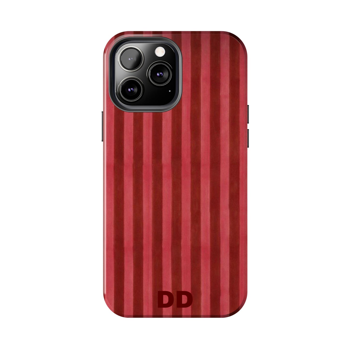 Red Pin Stripe Phone Case