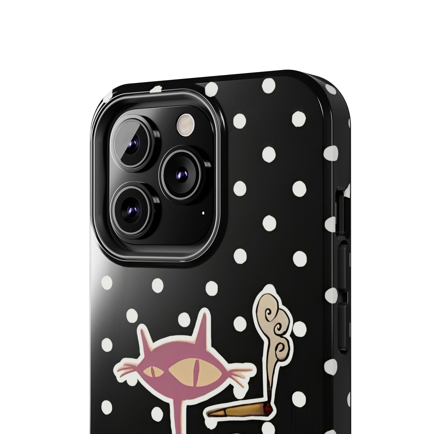 Black Le Cat Phone Case