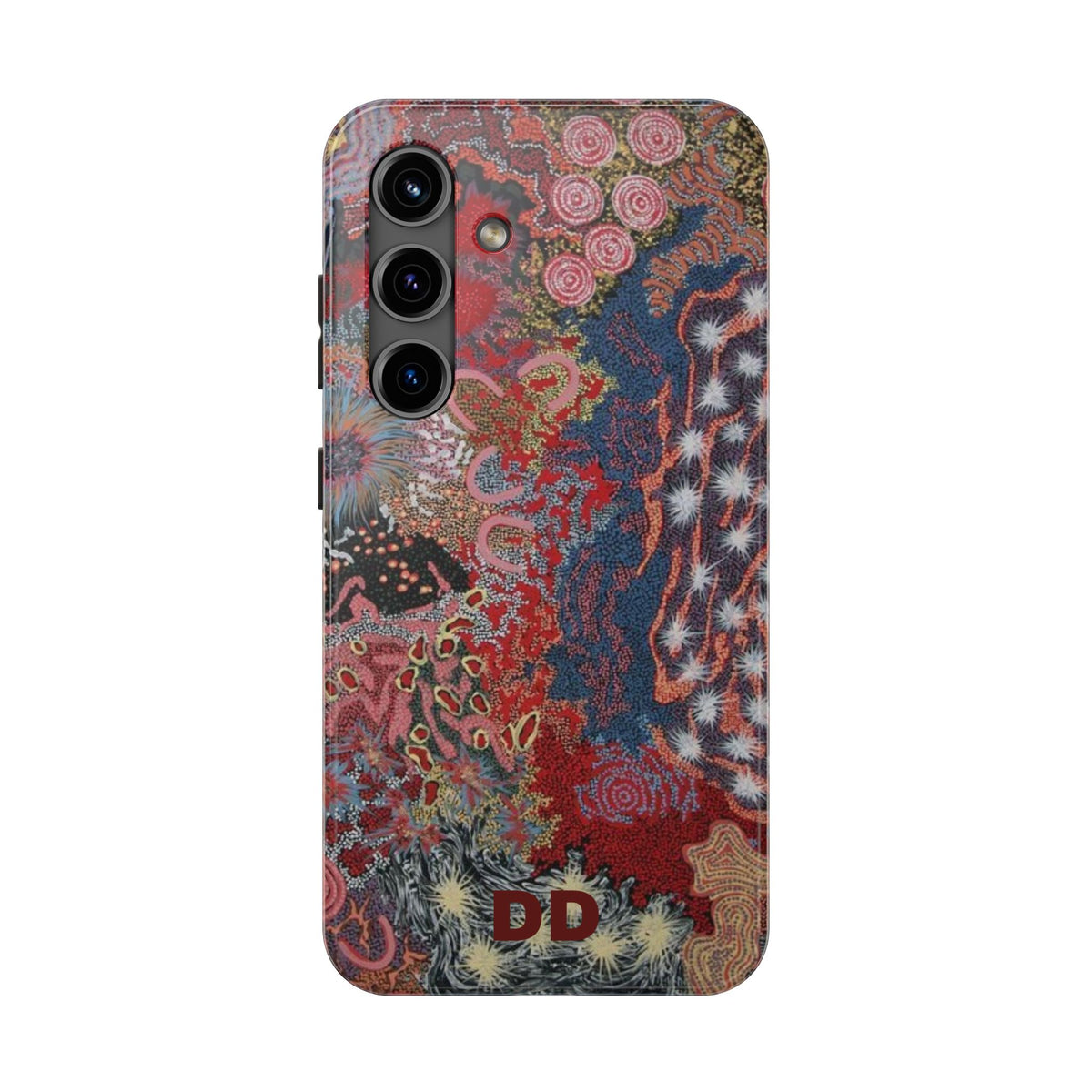 Mosaic Patchwork Phone Case for Samsung Galaxy S24 — Multicolour Geometric | Digital Divas
