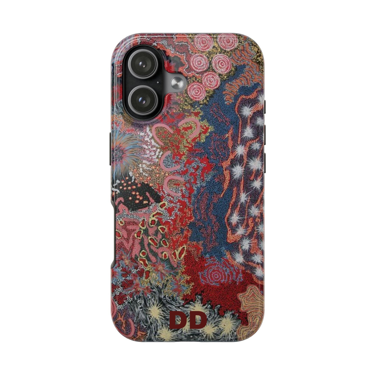 Mosaic Patchwork Phone Case for iPhone 17 — Multicolour Geometric — MagSafe Compatible | Digital Divas