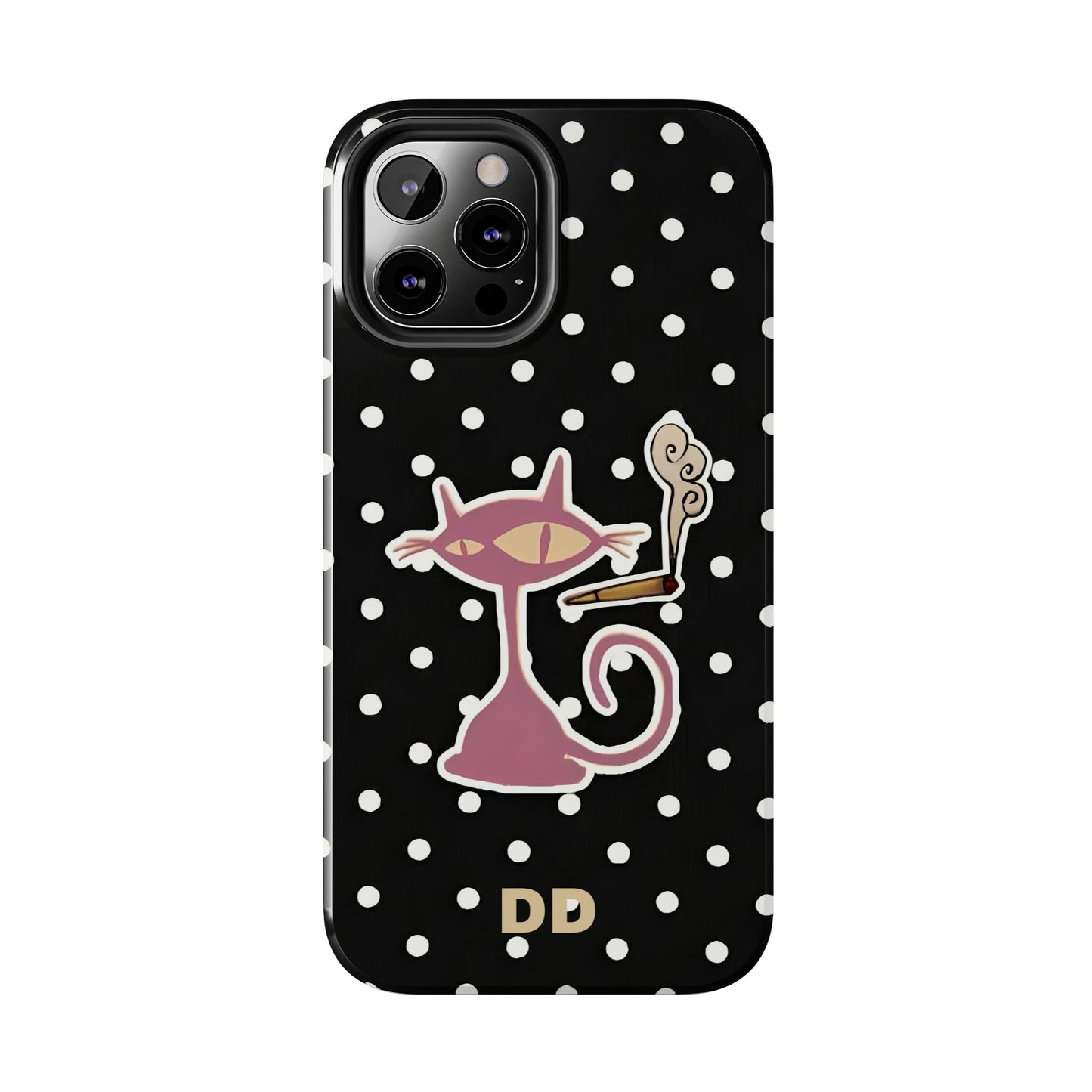 Black Le Cat Phone Case