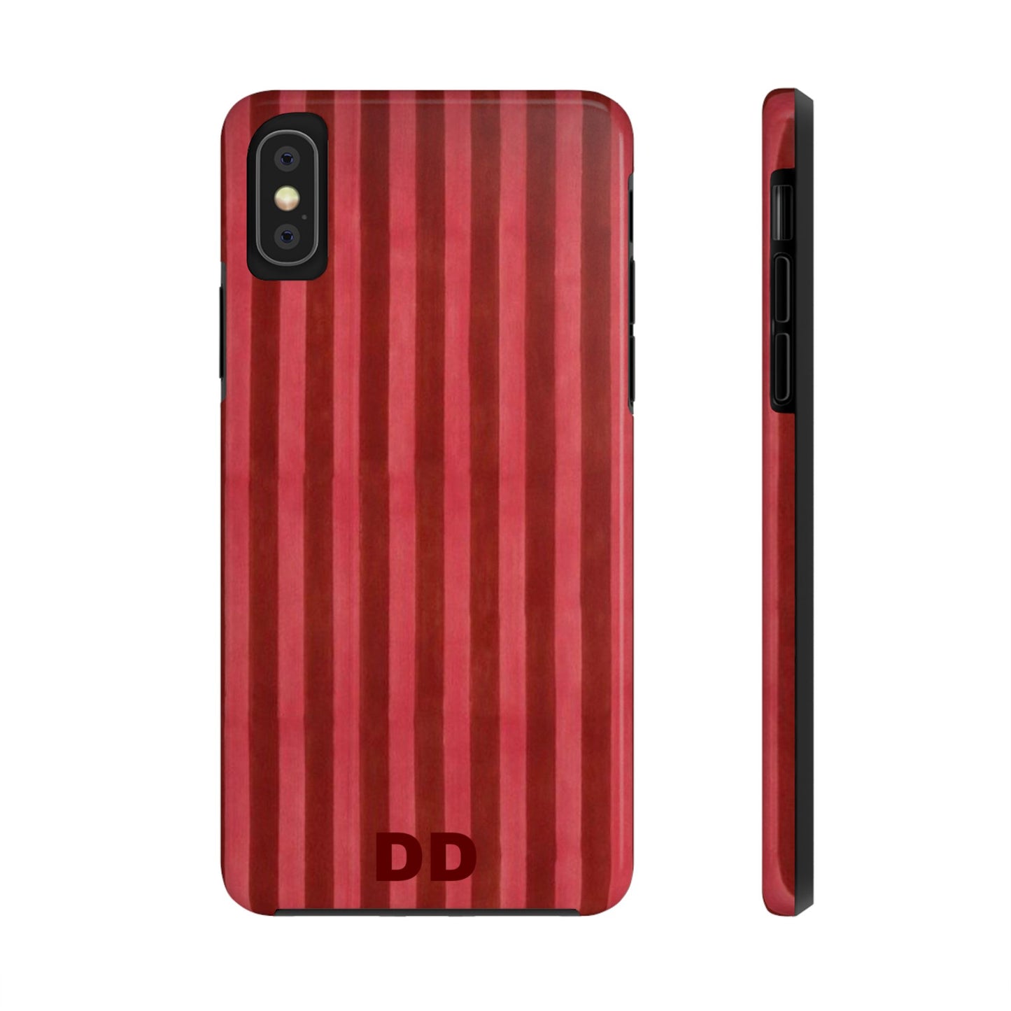 Red Pin Stripe Phone Case