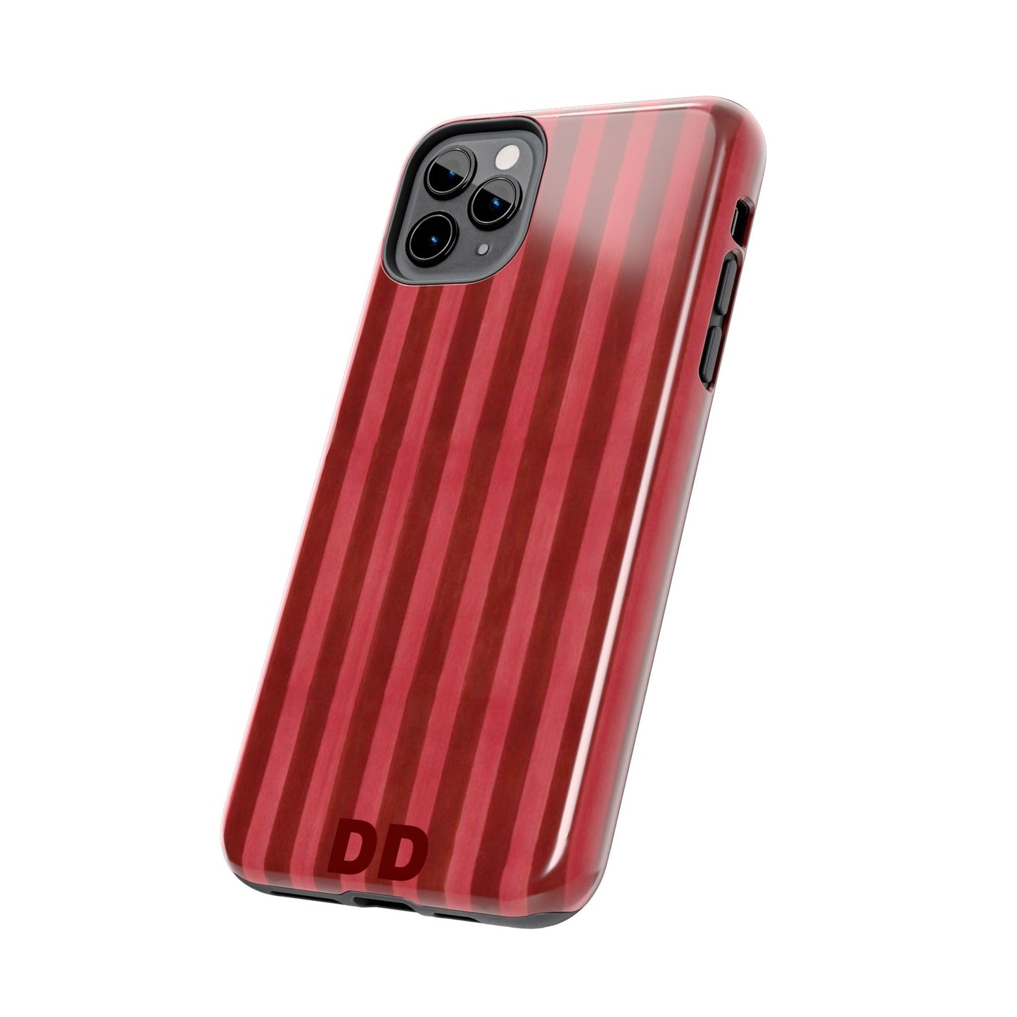 Red Pin Stripe Phone Case