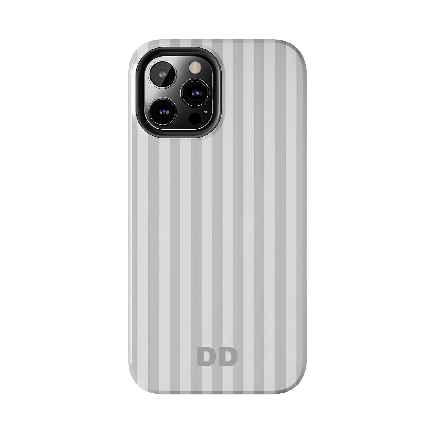 White Pin Stripe Phone Case