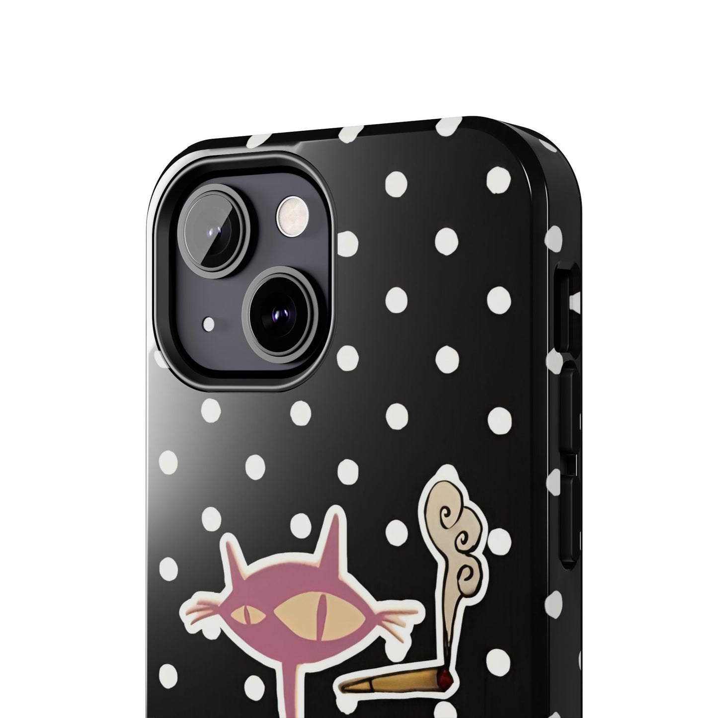 Black Le Cat Phone Case