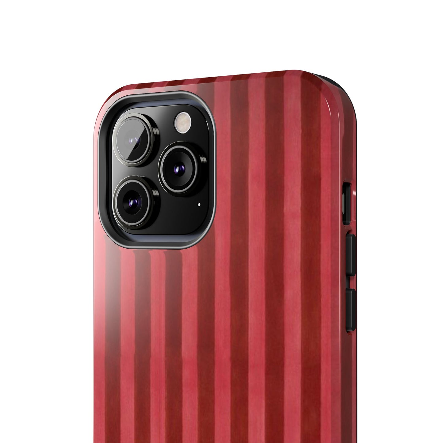 Red Pin Stripe Phone Case