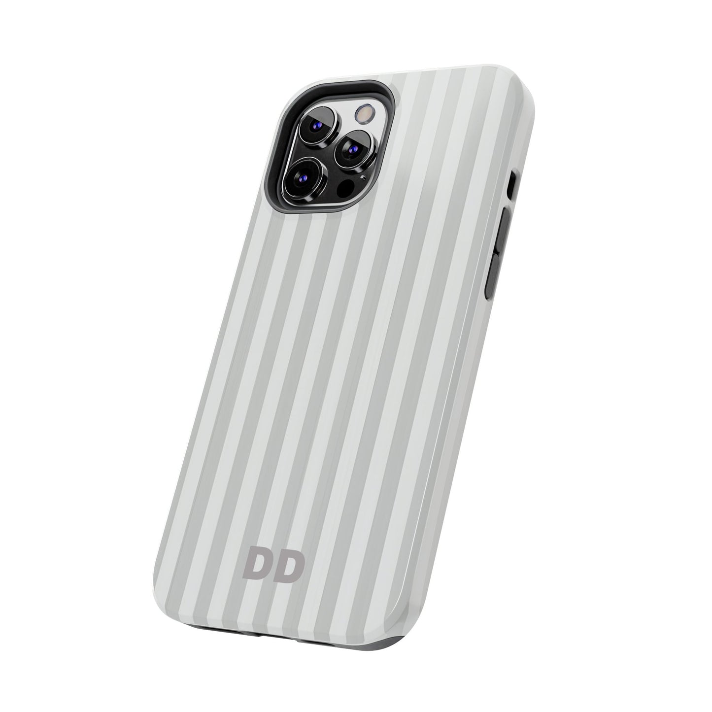 White Pin Stripe Phone Case