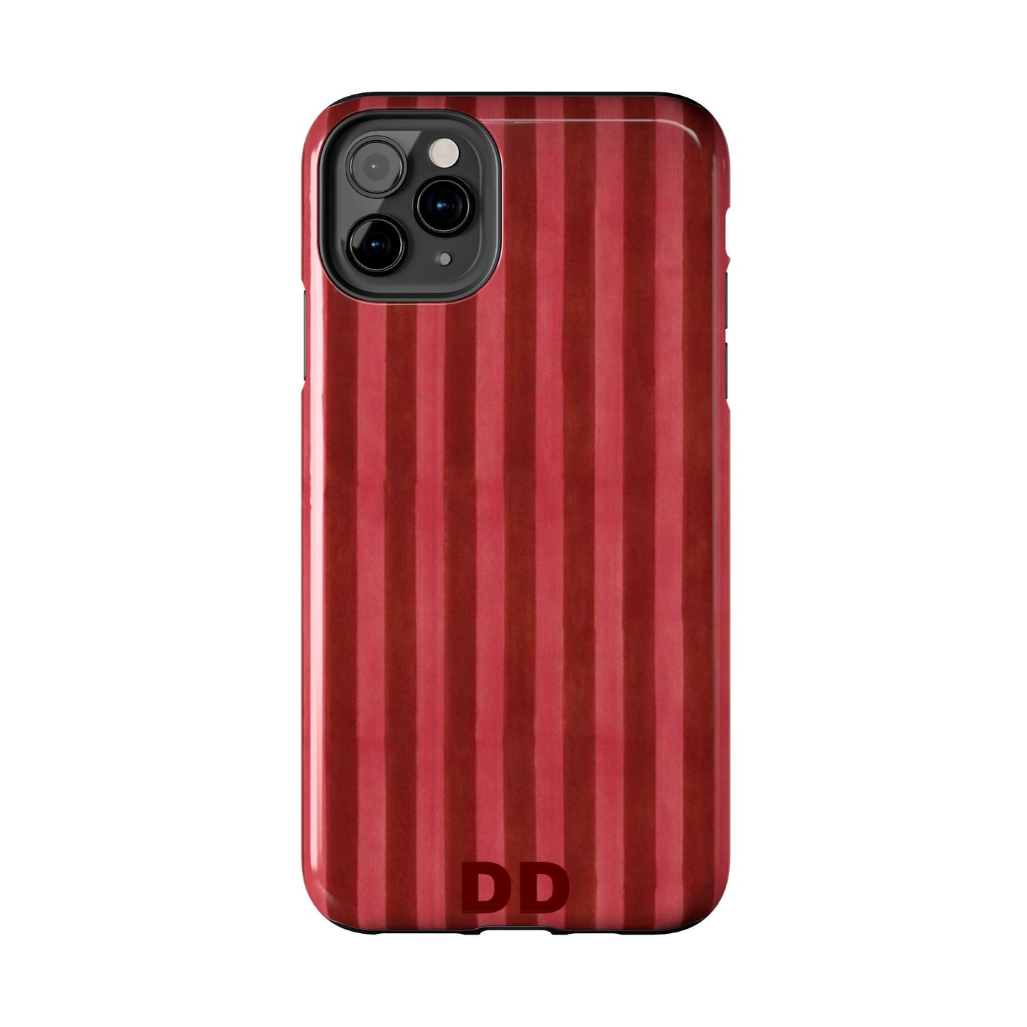 Red Pin Stripe Phone Case
