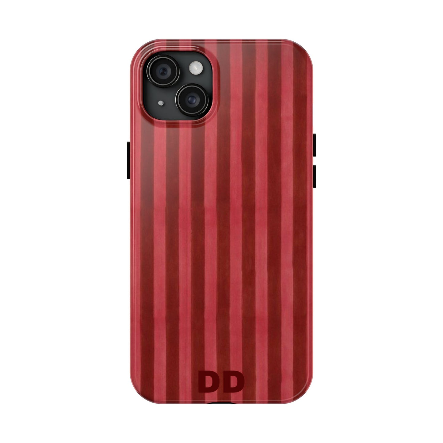Red Pin Stripe Phone Case