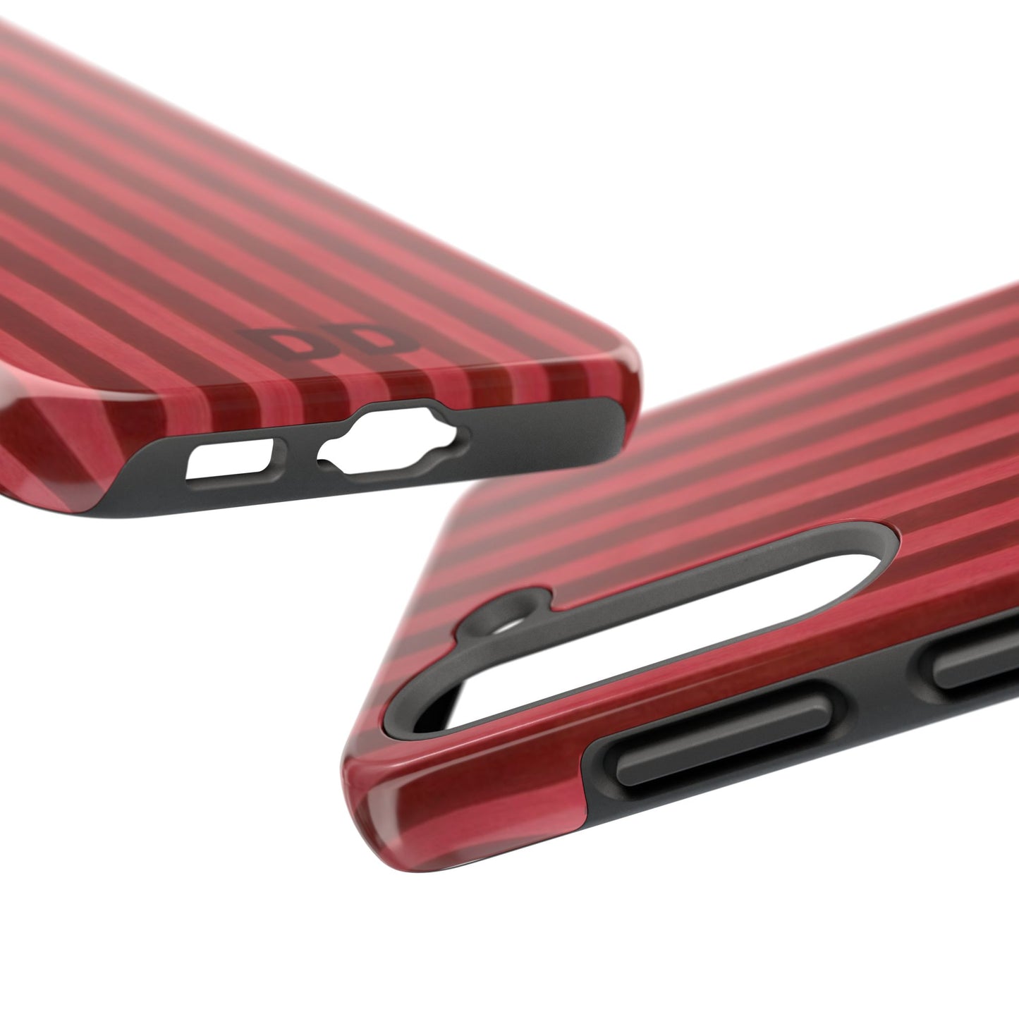 Red Pin Stripe Phone Case