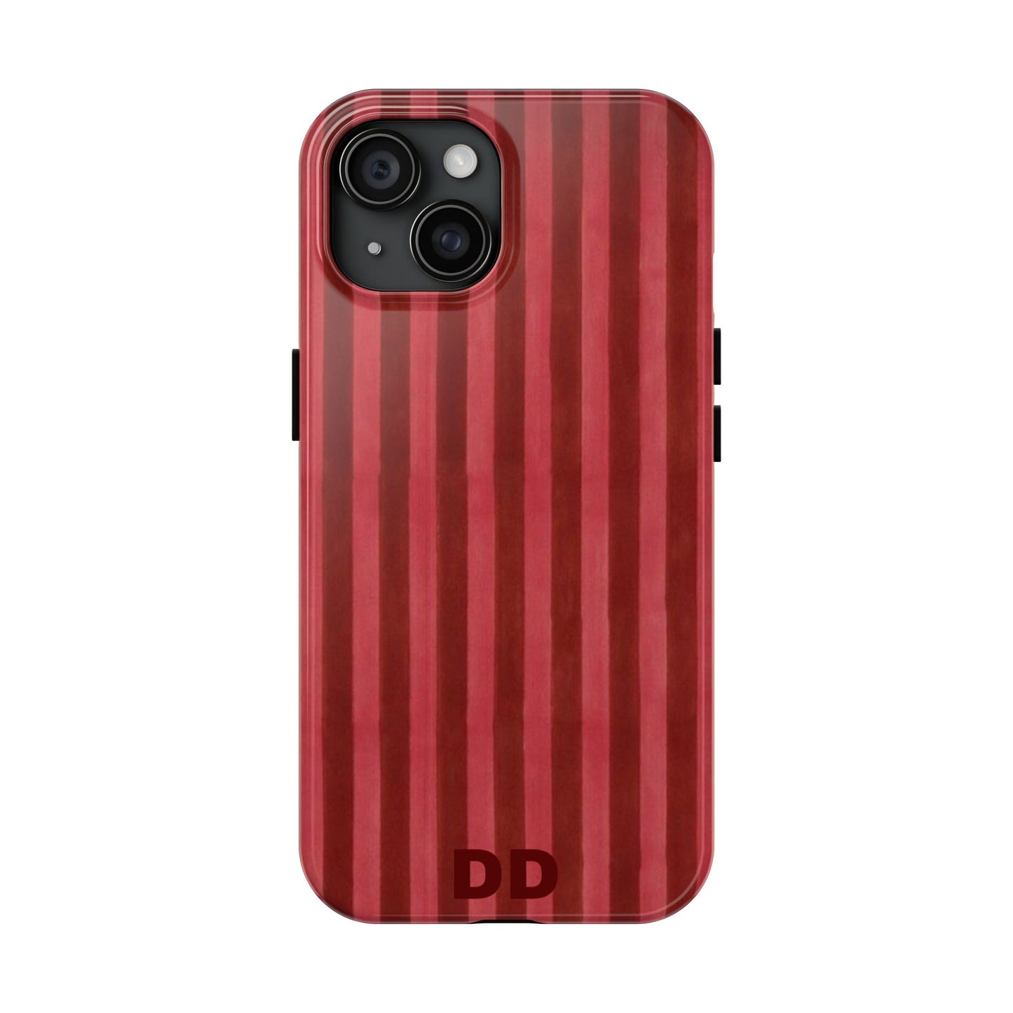Red Pin Stripe Phone Case