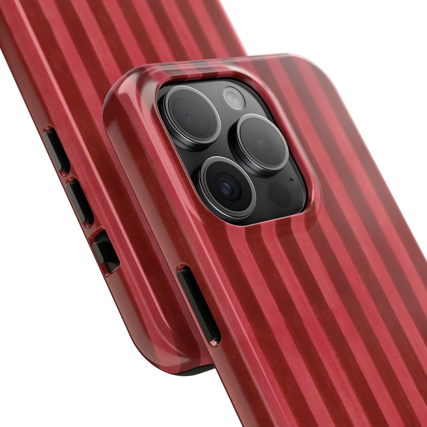 Red Pin Stripe Phone Case