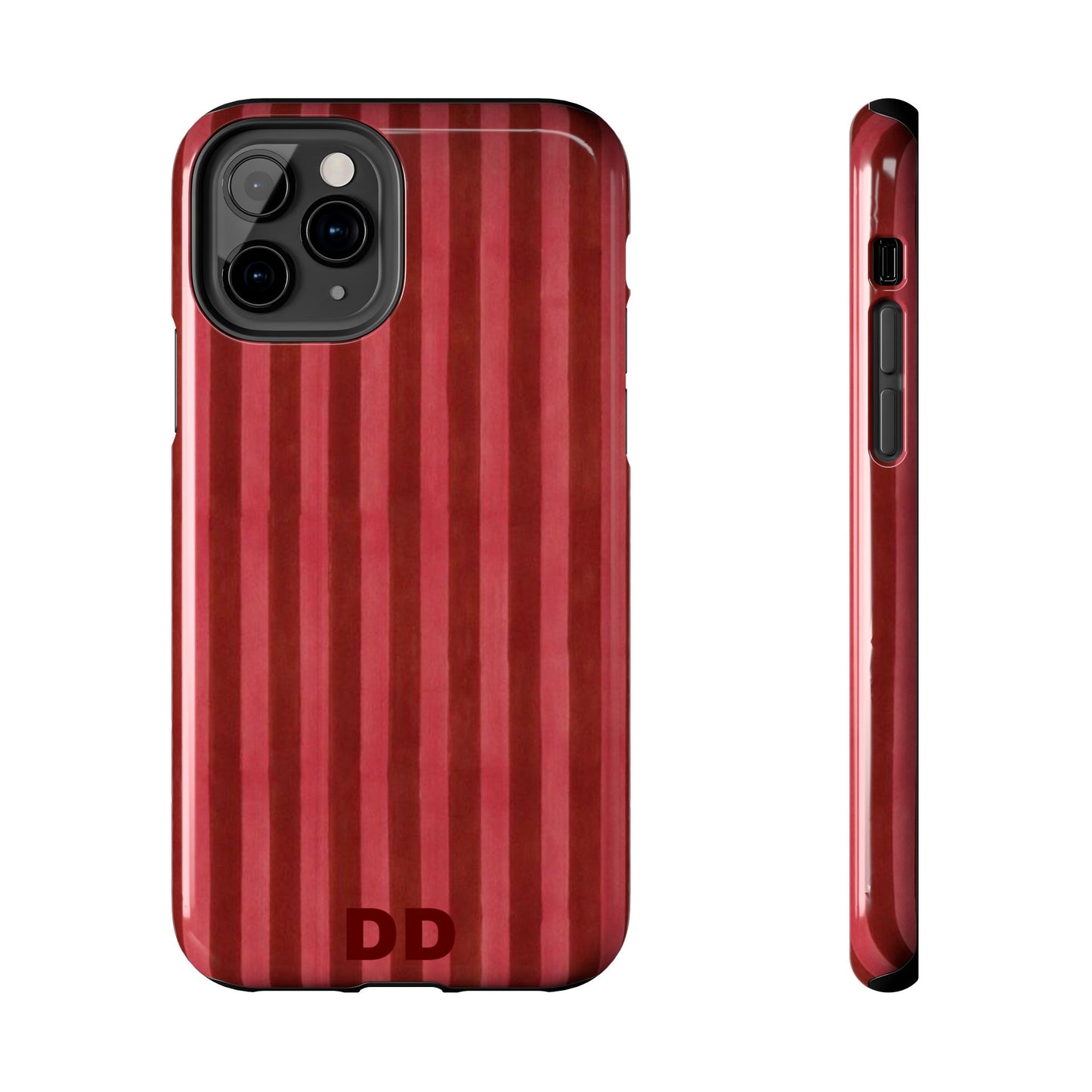 Red Pin Stripe Phone Case
